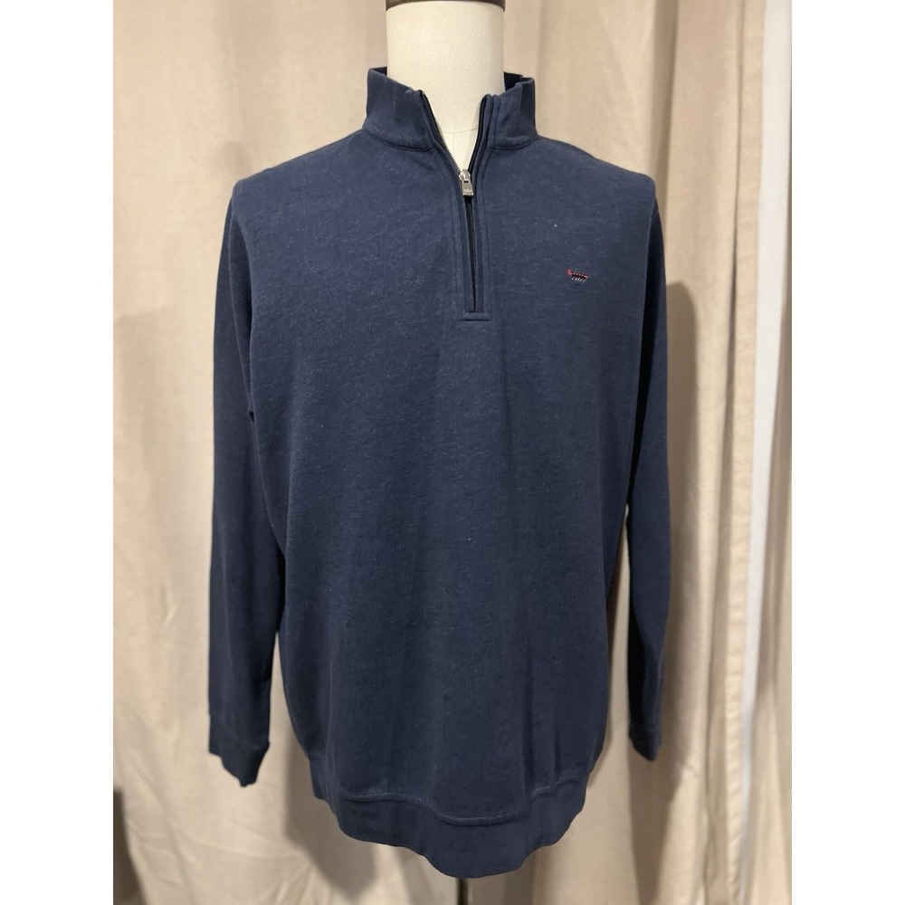 Peter Millar Crown Comfort Men's Large Sweater Blue